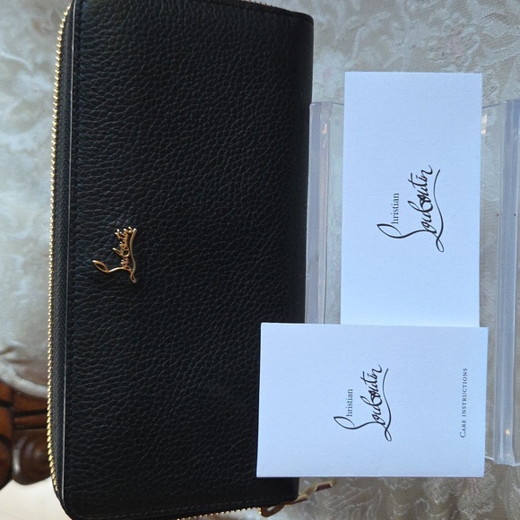 Christian Louboutin Handbags - Christian‎ Loubiton Black Leather Wallet